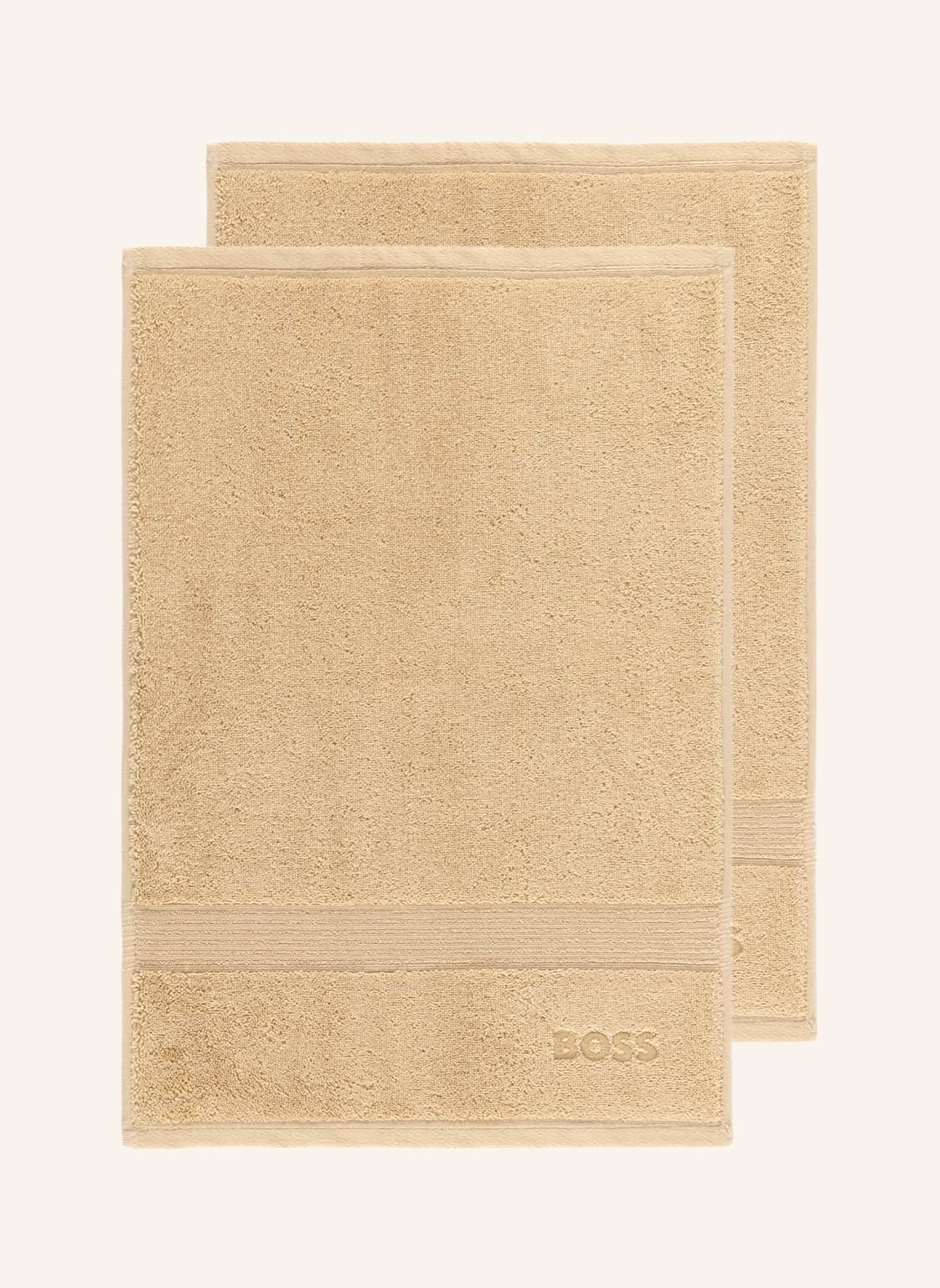 Boss Gästetuch 2er Set Loft beige von Boss