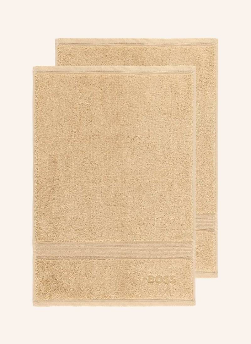 Boss Gästetuch 2er Set Loft beige von Boss
