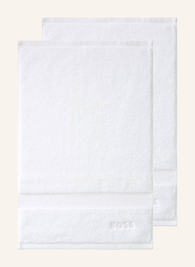 Boss Gästetuch 2er Set Loft weiss von Boss