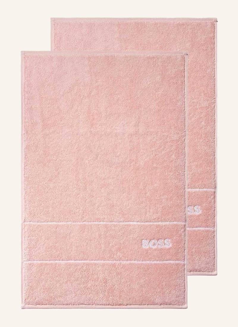 Boss Gästetuch 2er Set Plain pink von Boss