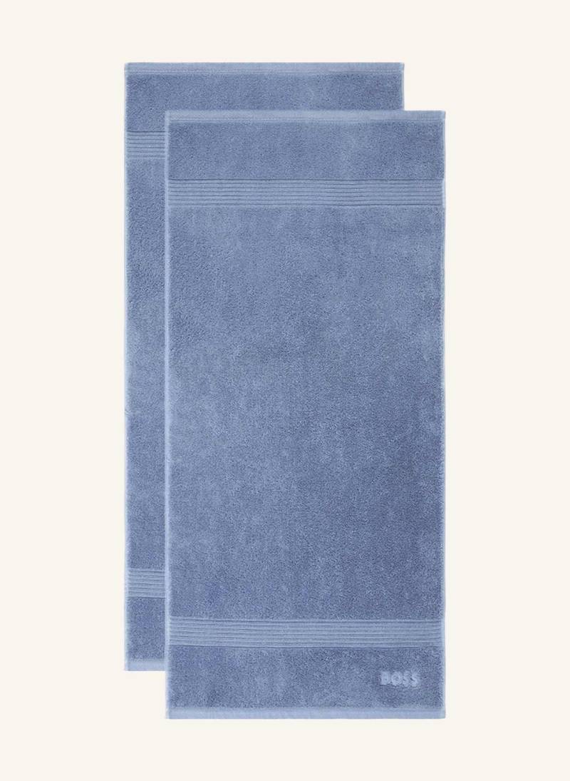 Boss Handtuch 2er Set Loft blau von Boss