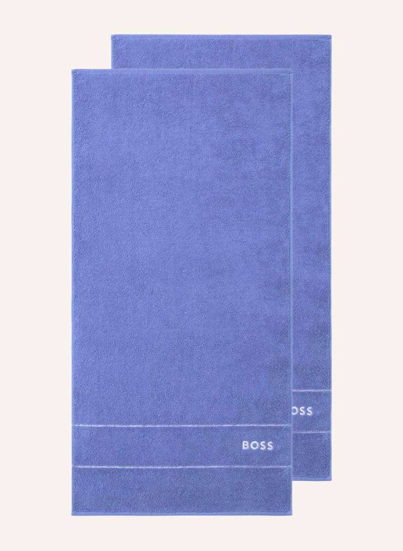Boss Handtuch 2er Set Plain blau von Boss