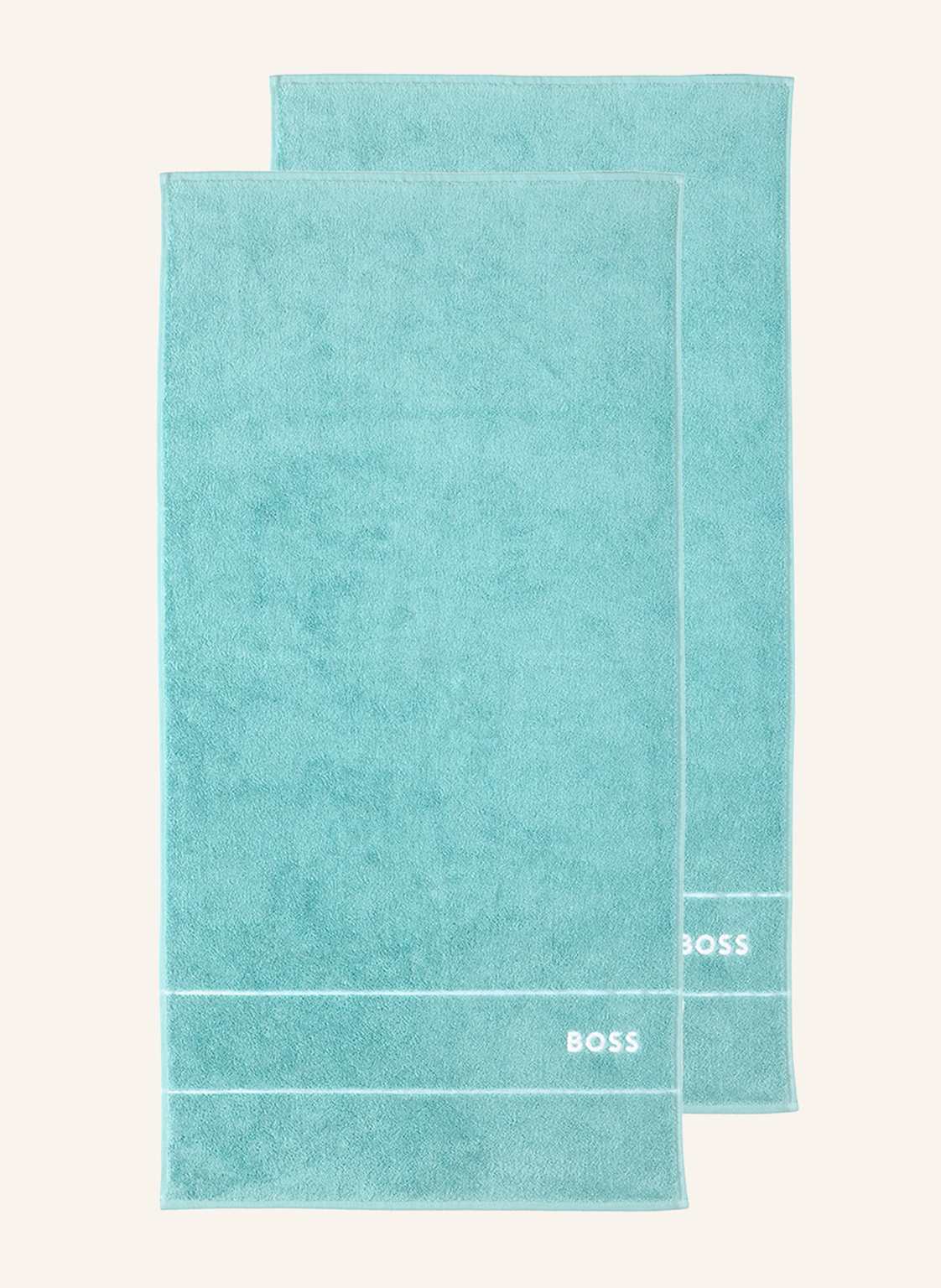 Boss Handtuch 2er Set Plain blau von Boss