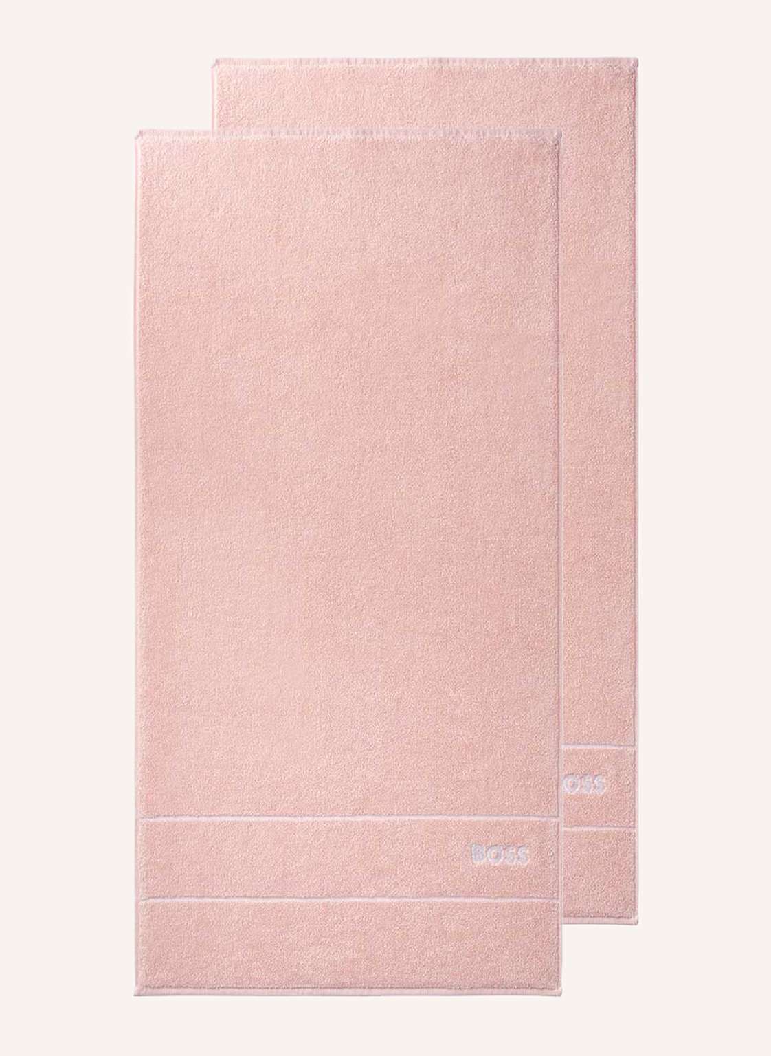 Boss Handtuch 2er Set Plain pink von Boss