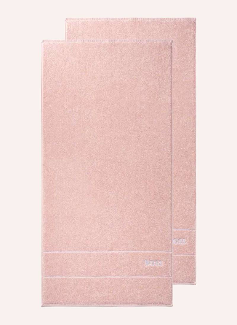 Boss Handtuch 2er Set Plain pink von Boss