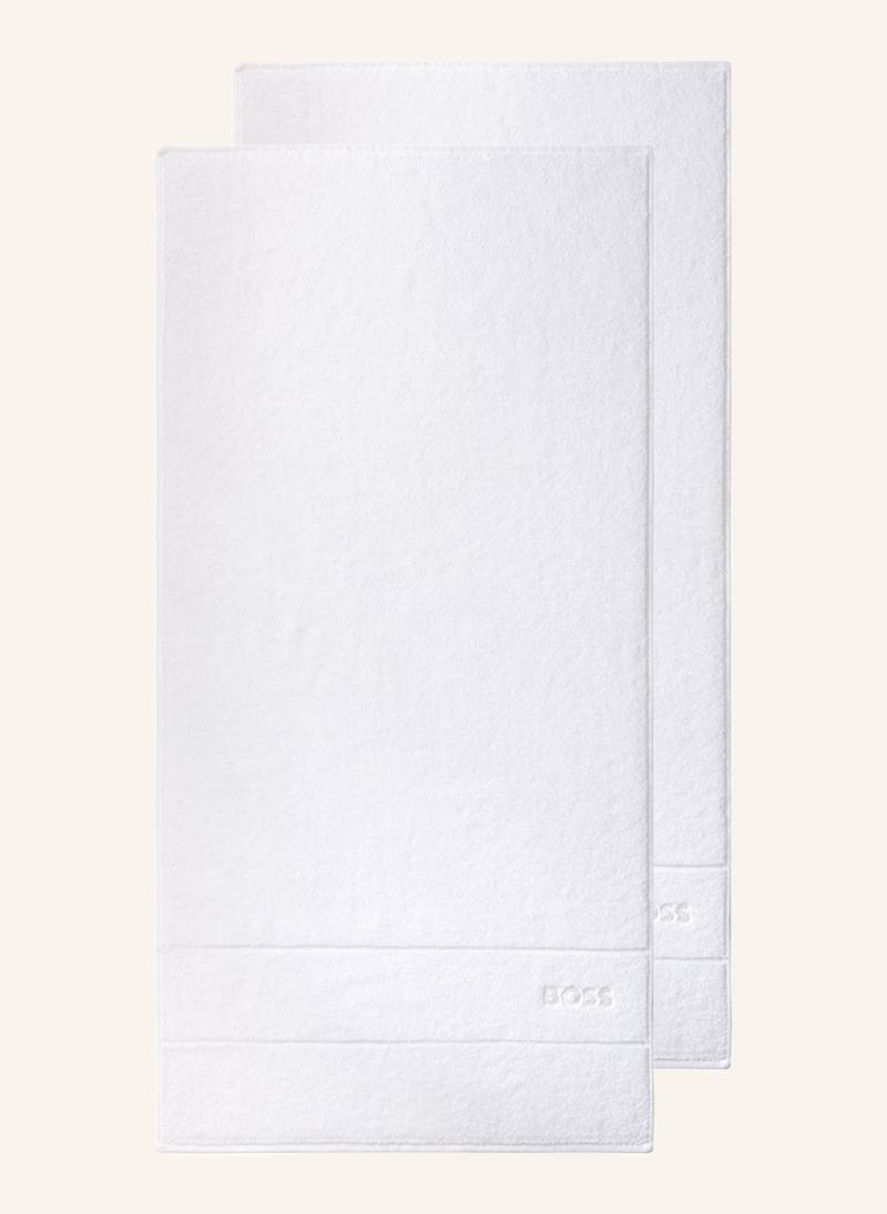 Boss Handtuch 2er Set Plain weiss von Boss