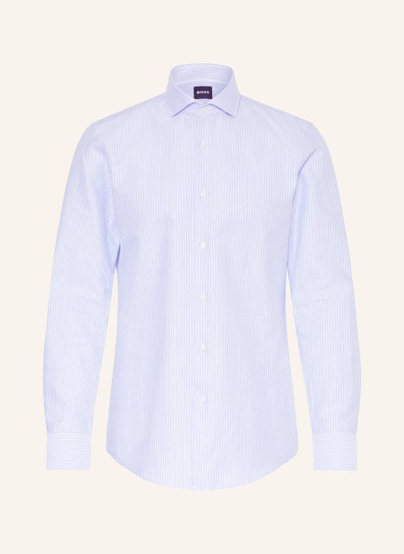 Boss Hemd Hank Slim Fit blau von Boss