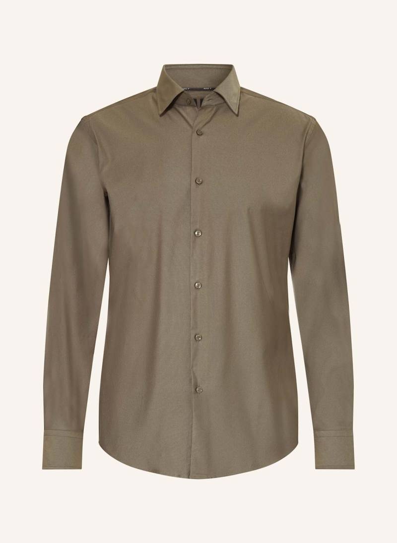 Boss Hemd Hank Slim Fit grau von Boss
