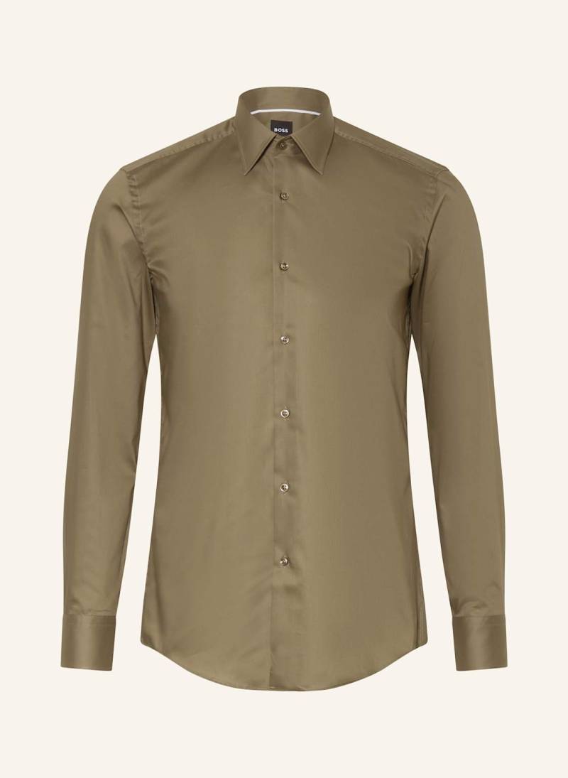 Boss Hemd Hank Slim Fit gruen von Boss