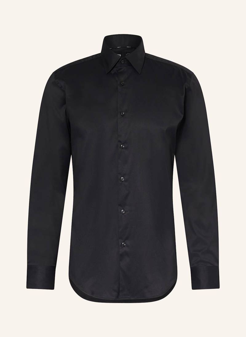 Boss Hemd Hank Slim Fit schwarz von Boss