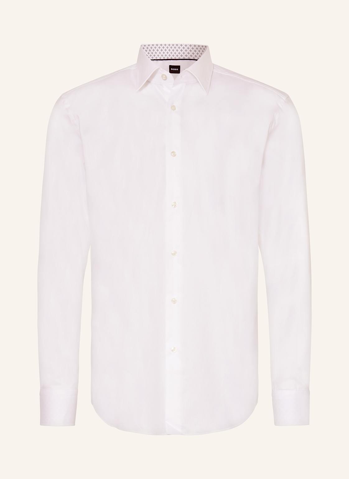 Boss Hemd Hank Slim Fit weiss von Boss