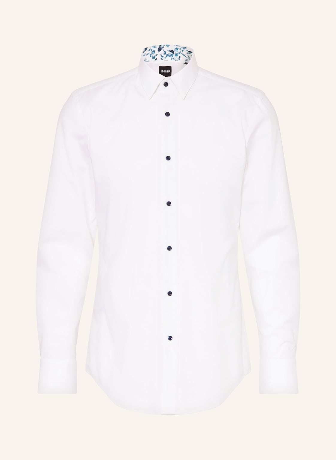 Boss Hemd Hank Slim Fit weiss von Boss