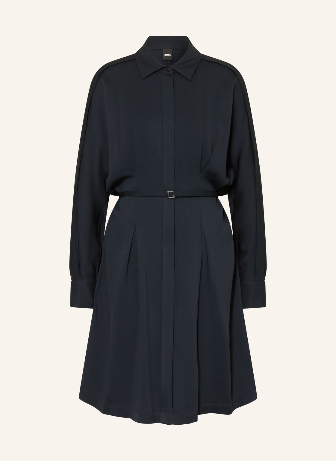 Boss Hemdblusenkleid Dolala blau von Boss