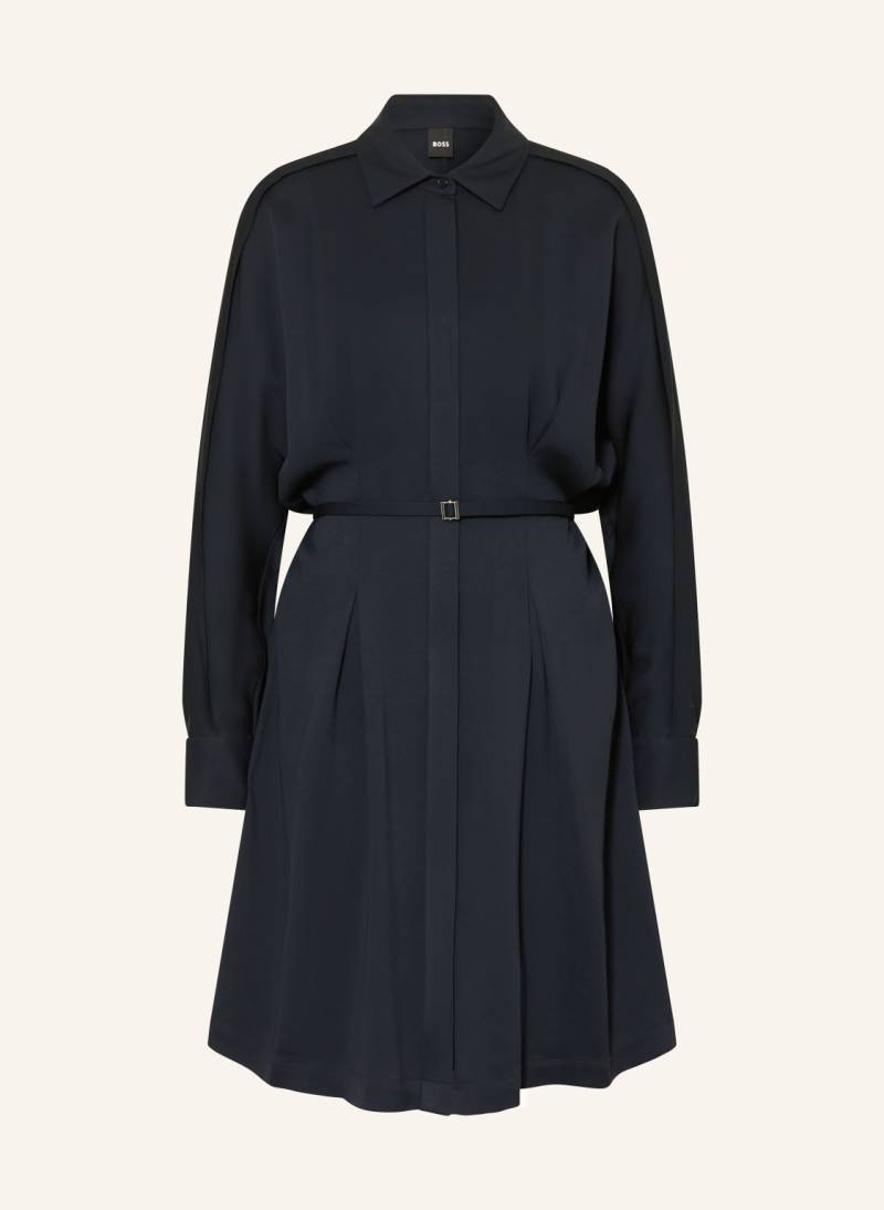 Boss Hemdblusenkleid Dolala blau von Boss