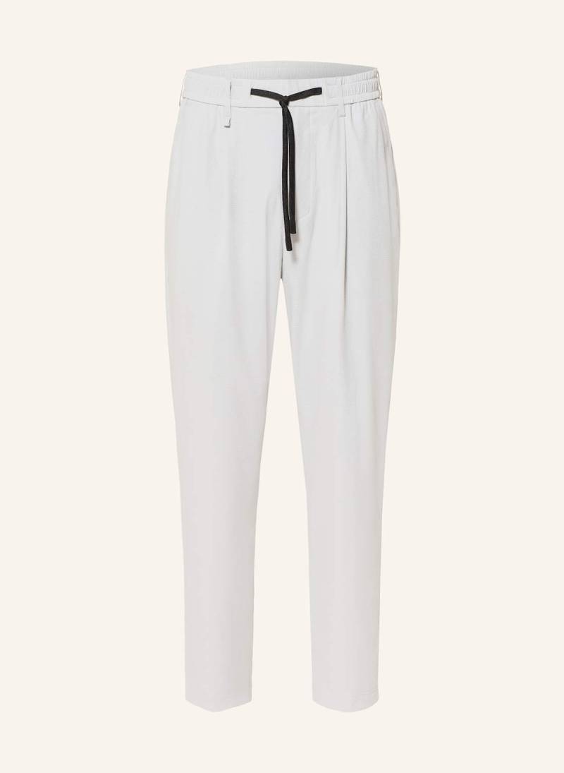Boss Hose Im Jogging-Stil Convert Pleat Tapered Fit grau von Boss