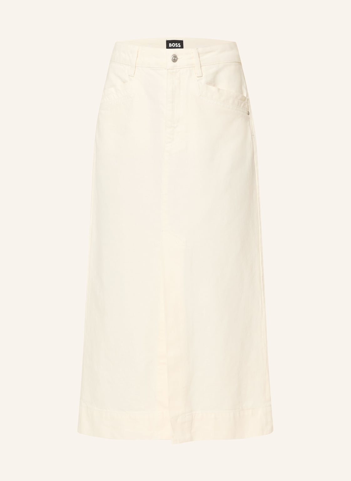 Boss Jeansrock Semaire weiss von Boss