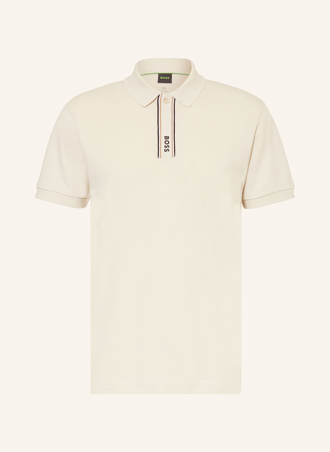 Boss Jersey-Poloshirt Paddy beige von Boss