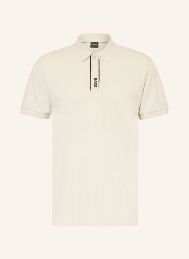 Boss Jersey-Poloshirt Paddy beige von Boss