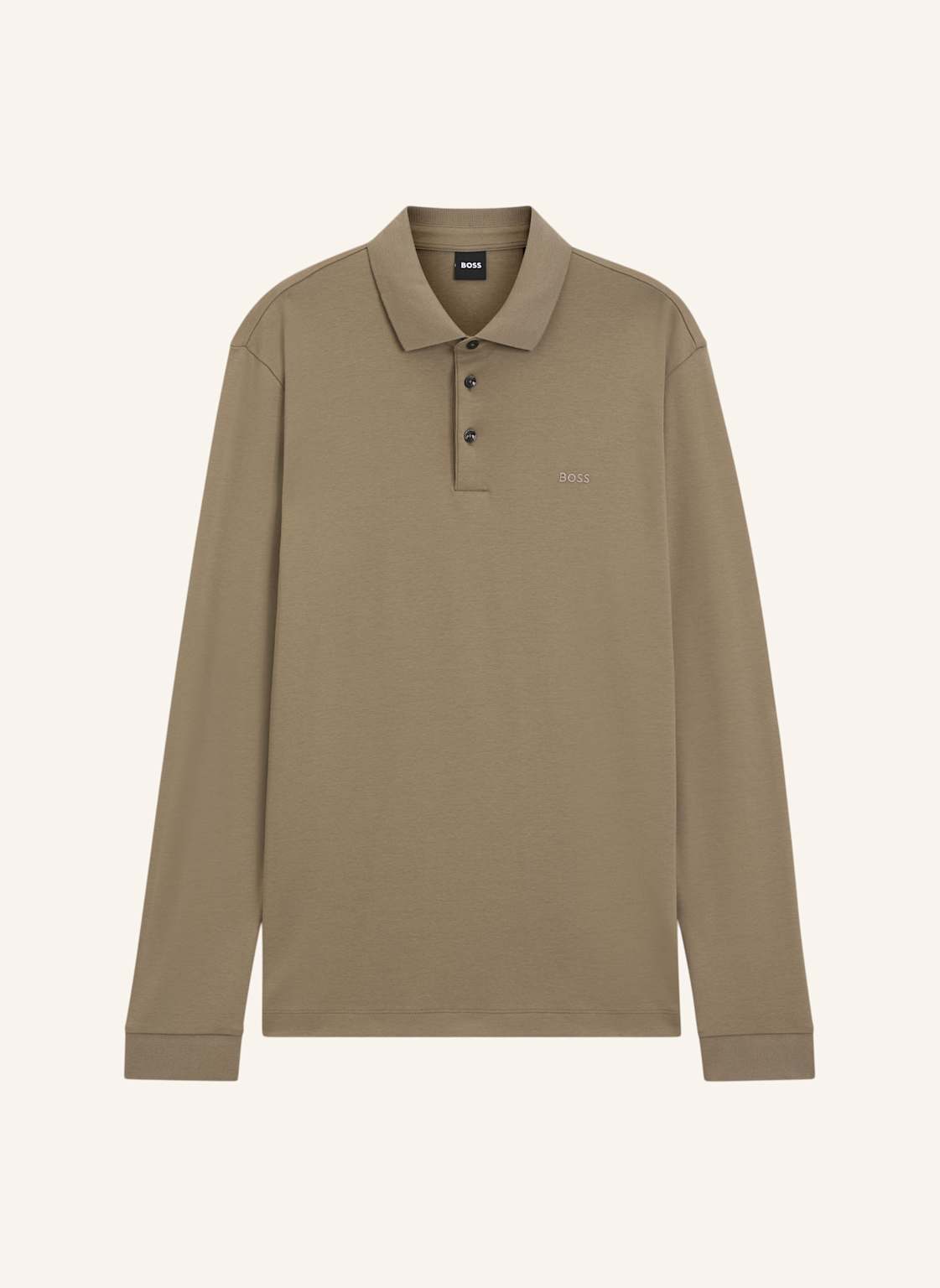 Boss Jersey-Poloshirt Pado braun von Boss