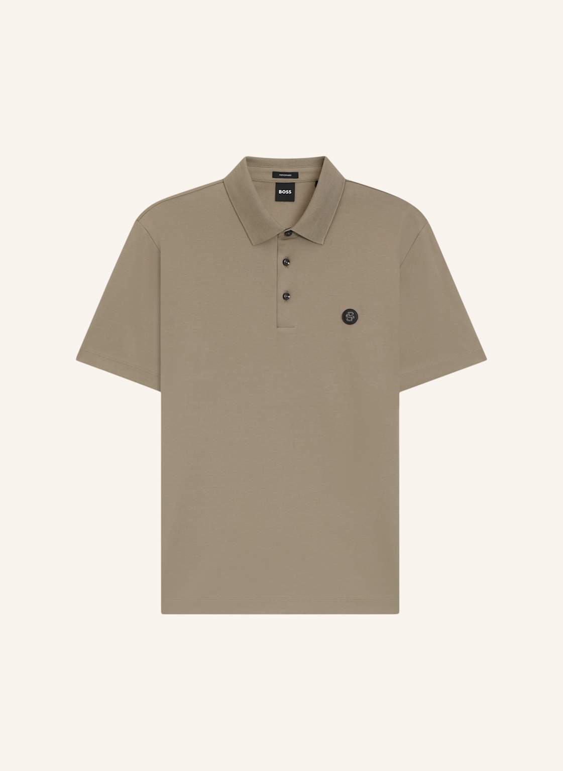 Boss Jersey-Poloshirt Parris braun von Boss