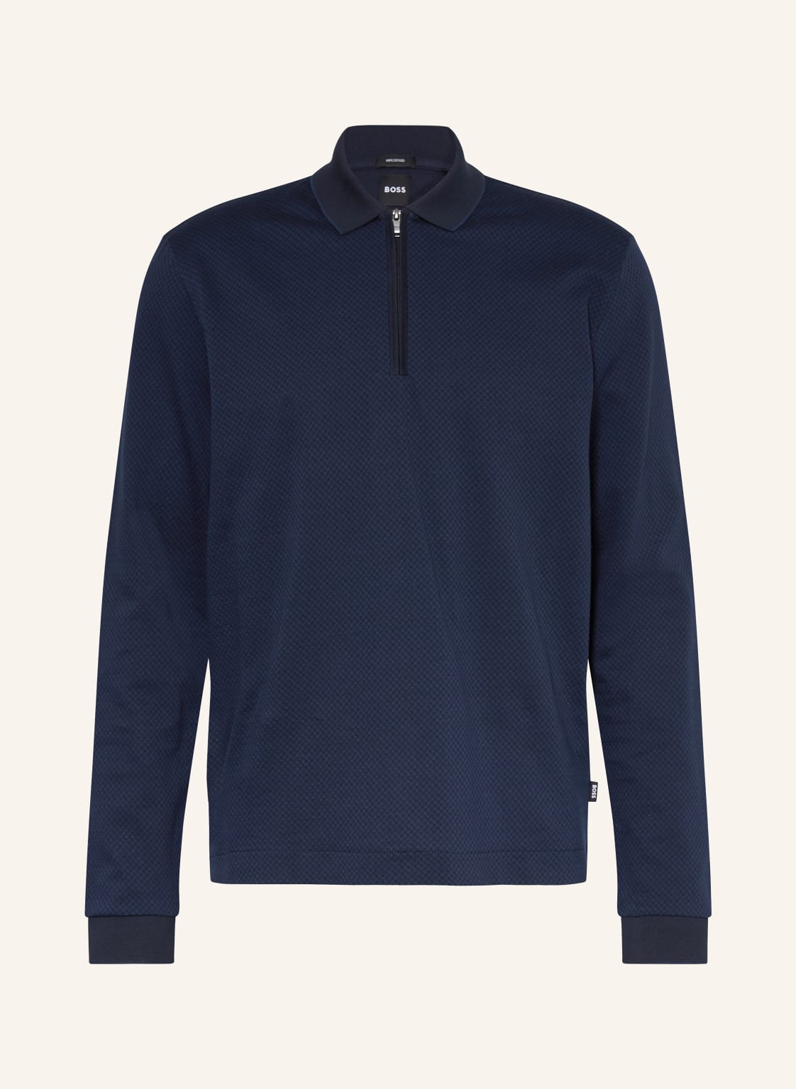 Boss Jersey-Poloshirt Peduzzi blau von Boss