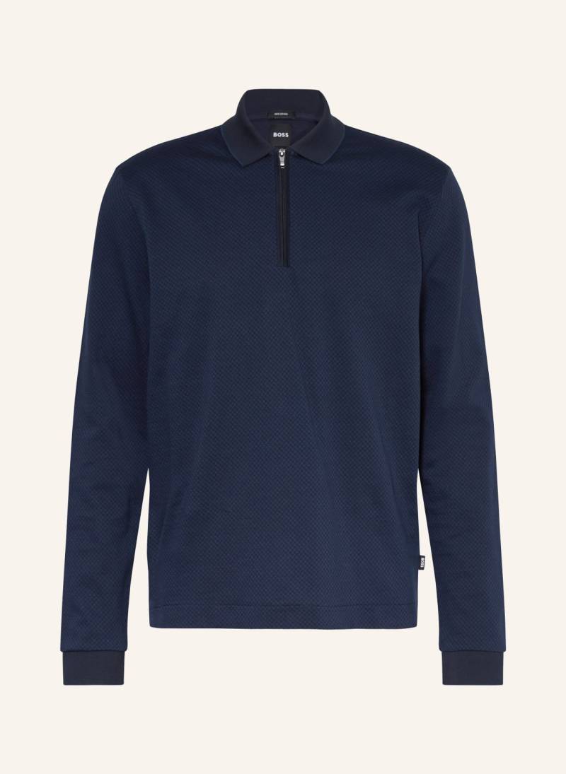 Boss Jersey-Poloshirt Peduzzi blau von Boss