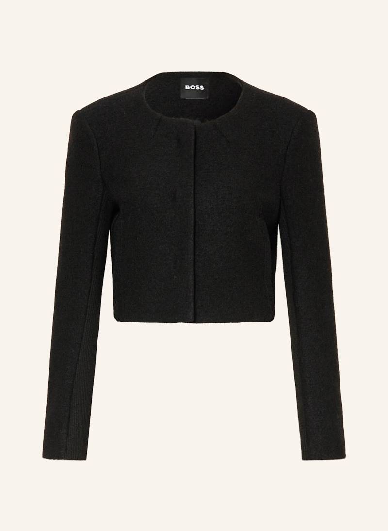Boss Kastenjacke Jicena schwarz von Boss