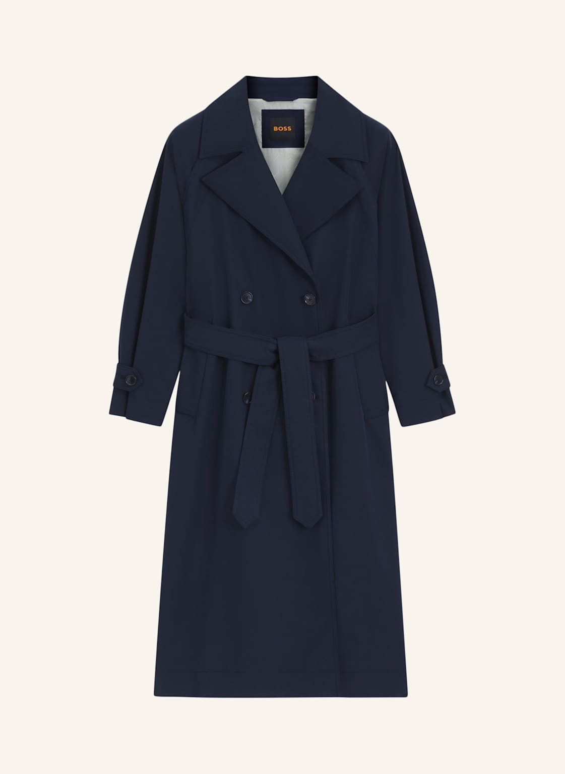 Boss Klassischer Mantel C_Camina Oversize Fit blau Boss Klassischer Mantel C_Camina Oversize Fit blau von Boss