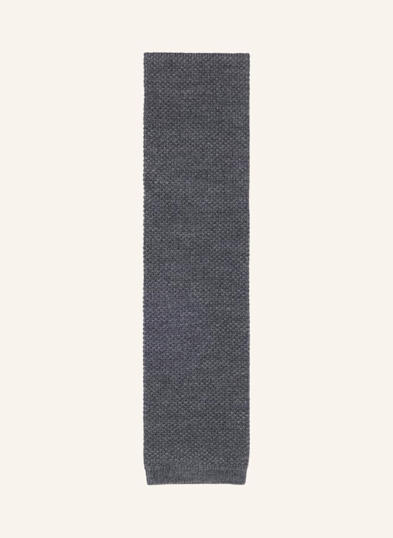 Boss Krawatte H-Tie 7 Cm K. 252 Db grau von Boss