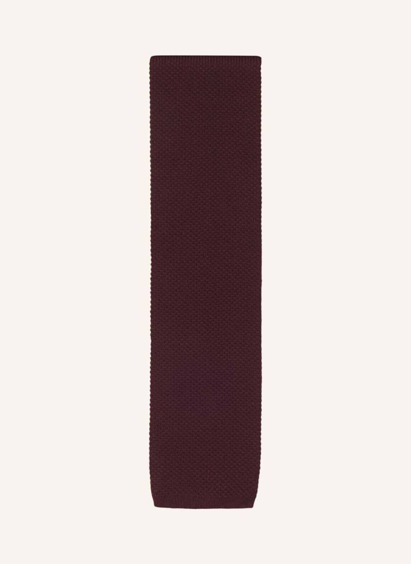 Boss Krawatte H-Tie 7 Cm K. 252 Db rot von Boss