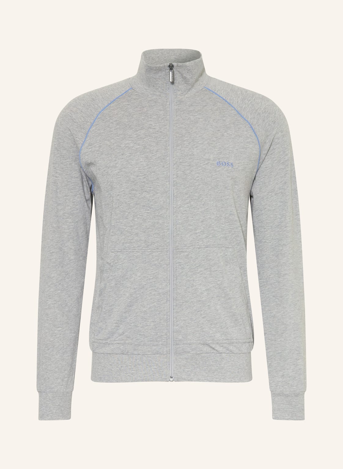 Boss Lounge-Shirt Mix&Match grau von Boss