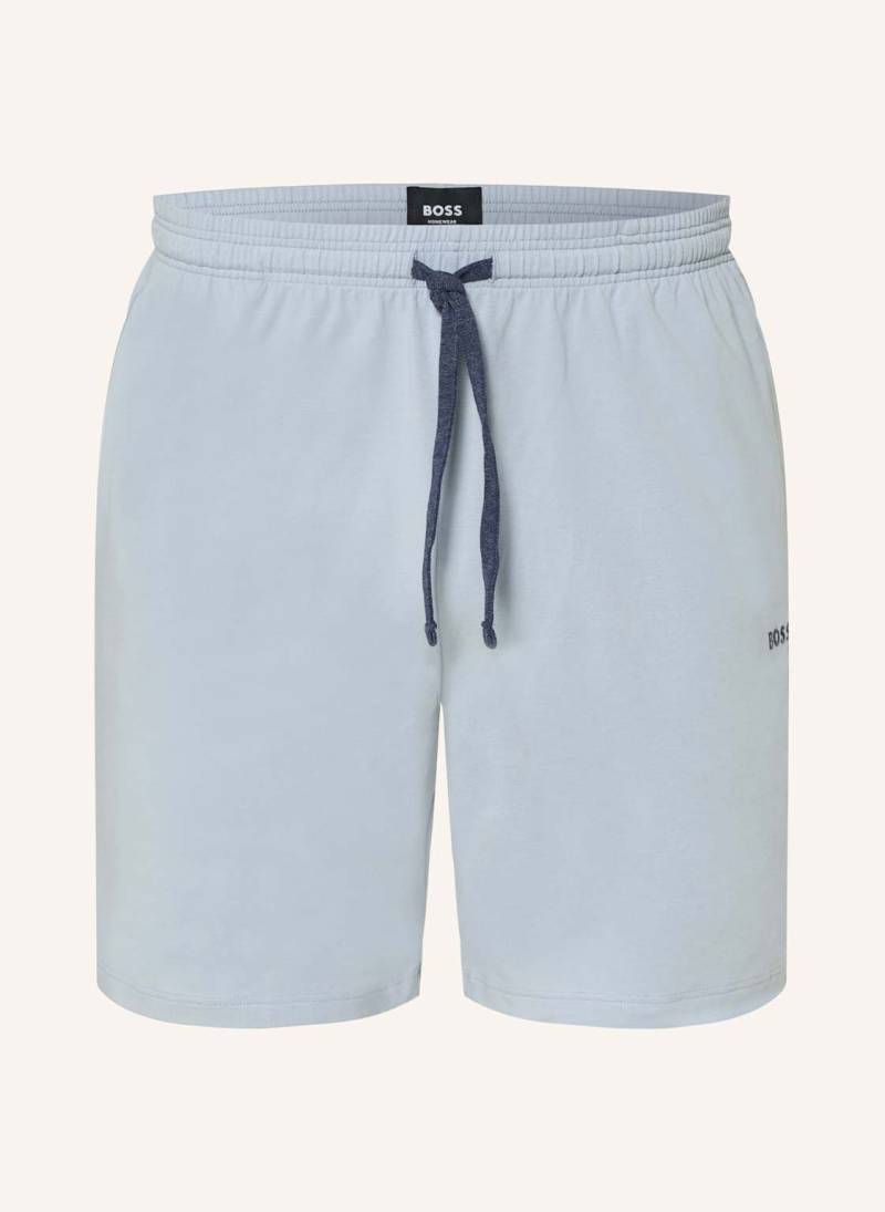 Boss Lounge-Shorts Mix&Match blau von Boss