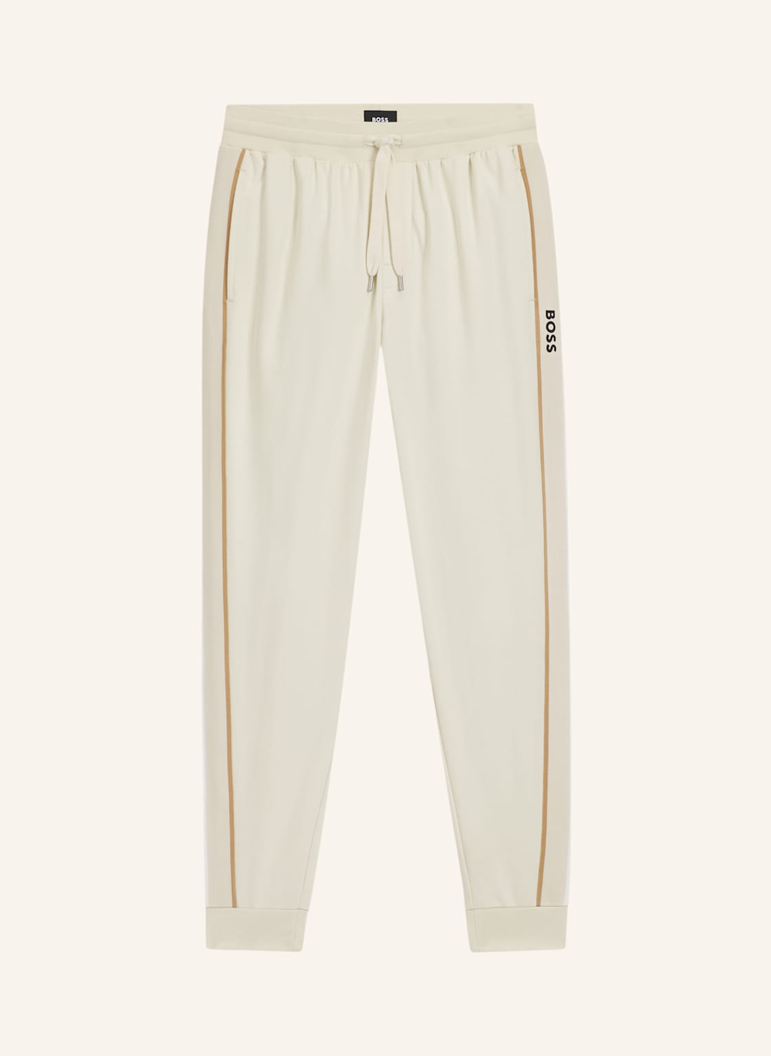 Boss Loungewear Unterteil Iconic Pants weiss von Boss