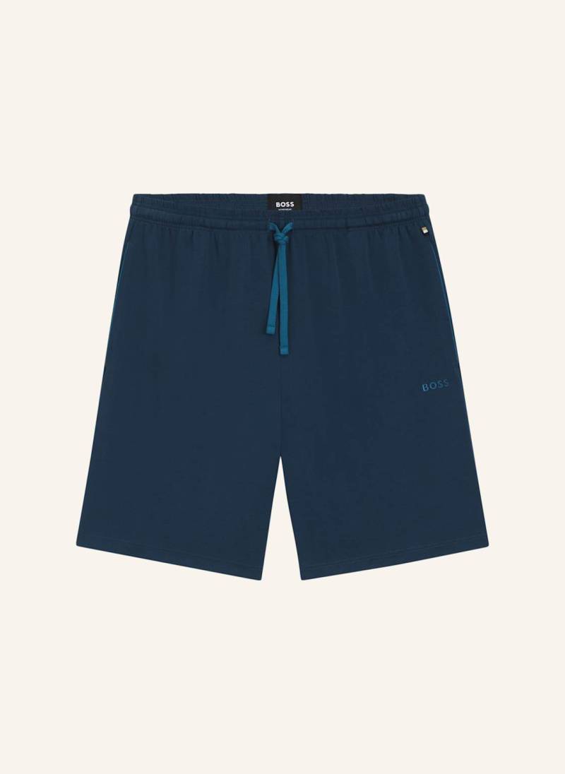 Boss Loungewear Unterteil Mix&Match Short Cw blau von Boss
