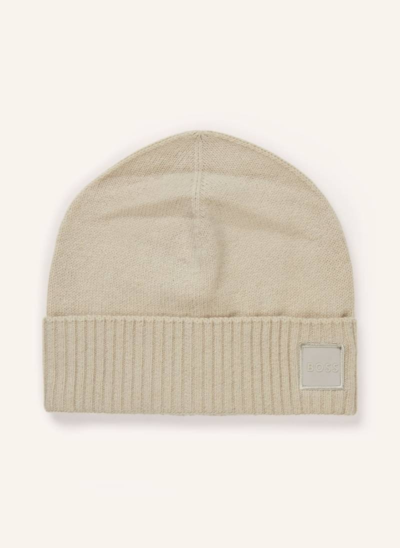 Boss Mütze Akaio beige von Boss