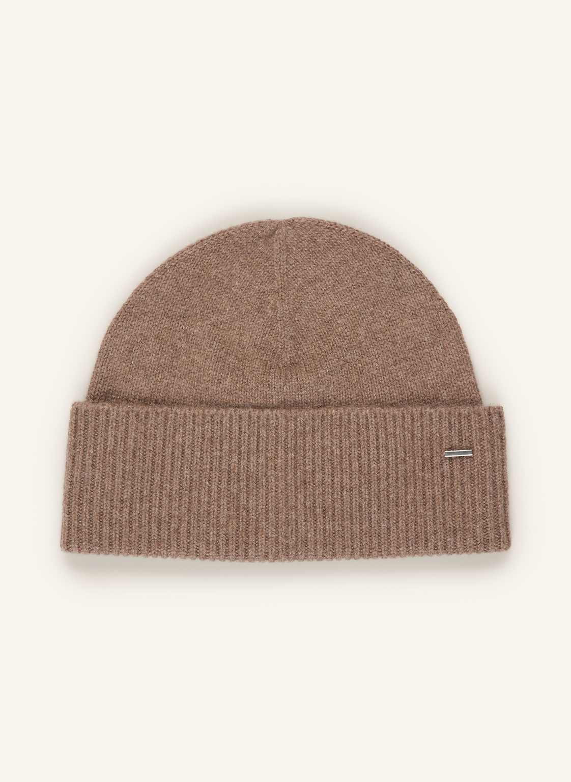 Boss Mütze Aus Cashmere braun von Boss