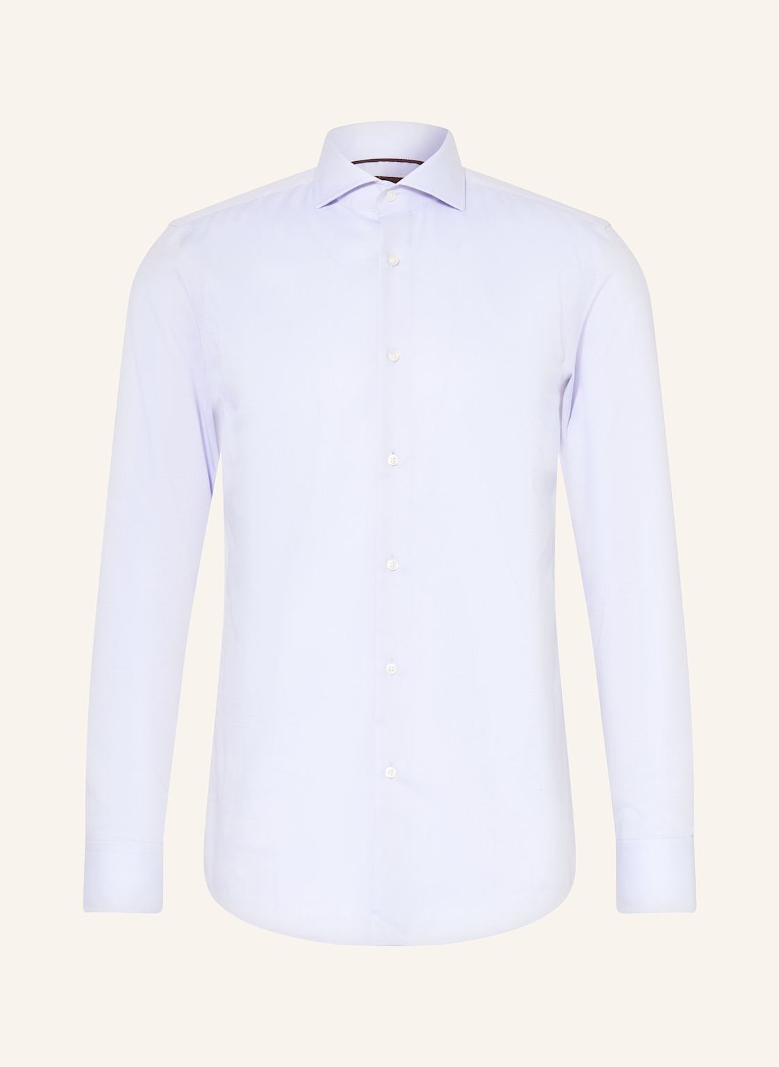 Boss Piqué-Hemd Hank Slim Fit blau von Boss