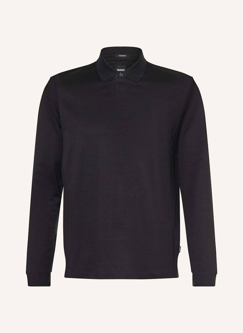 Boss Piqué-Poloshirt Pado schwarz von Boss