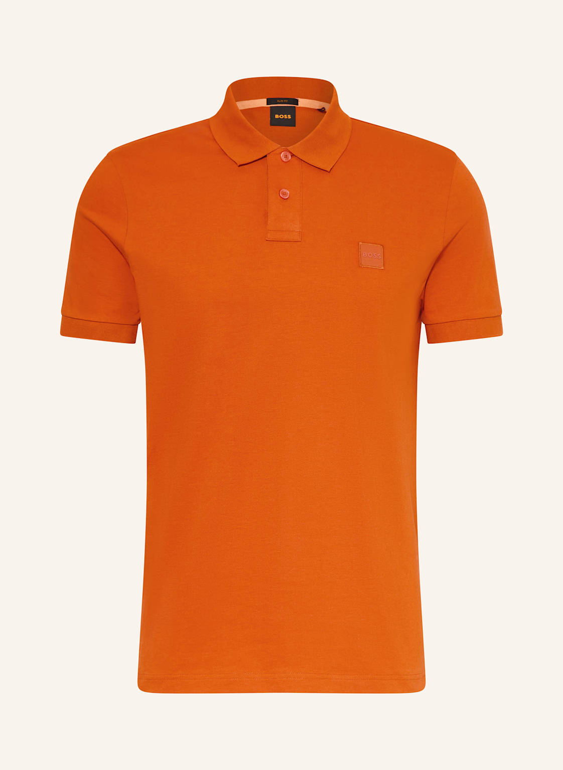 Boss Jersey-Poloshirt Passenger orange von Boss