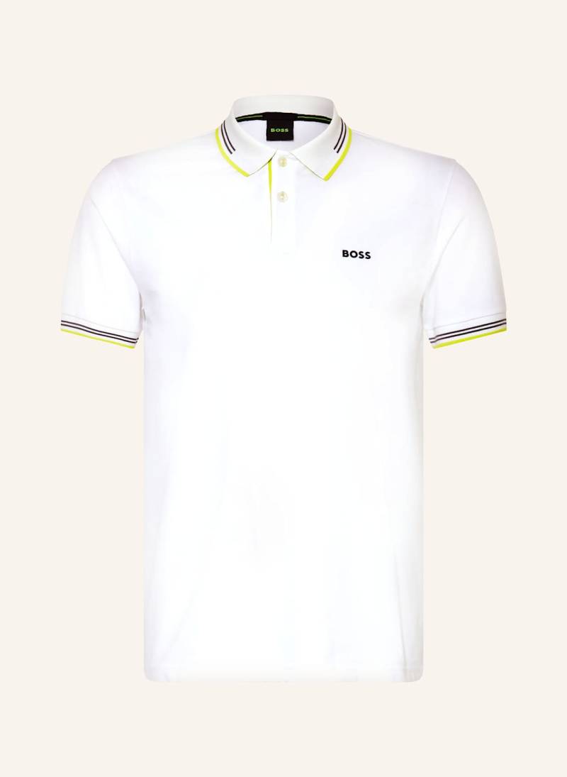 Boss Piqué-Poloshirt Paul Slim Fit gelb von Boss