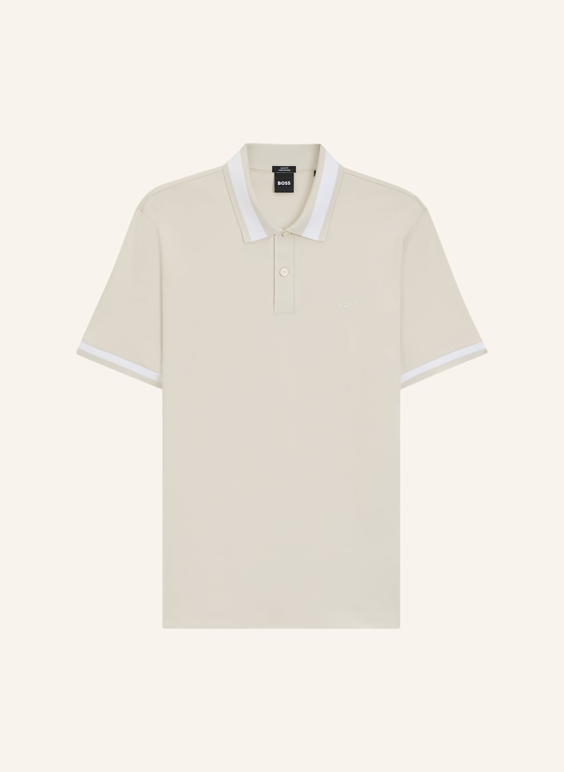 Boss Poloshirt H-Phillipson 200 Slim Fit weiss von Boss