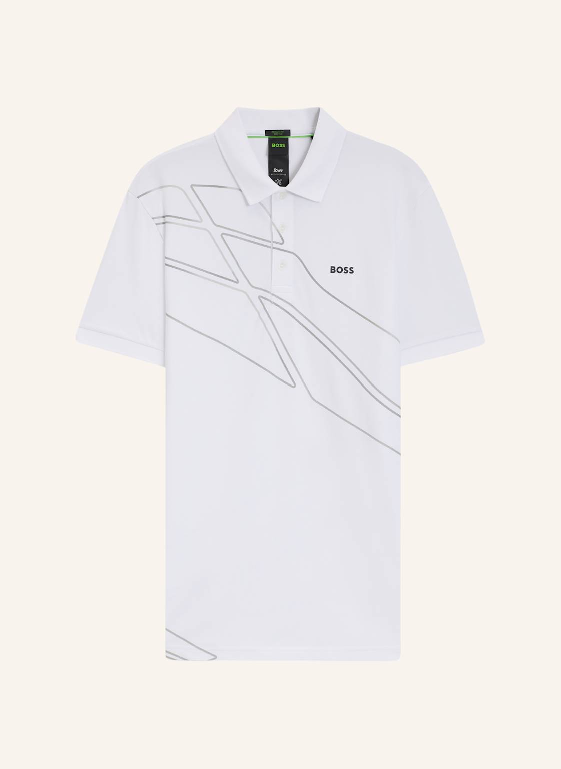 Boss Poloshirt Paddy 3_In weiss von Boss