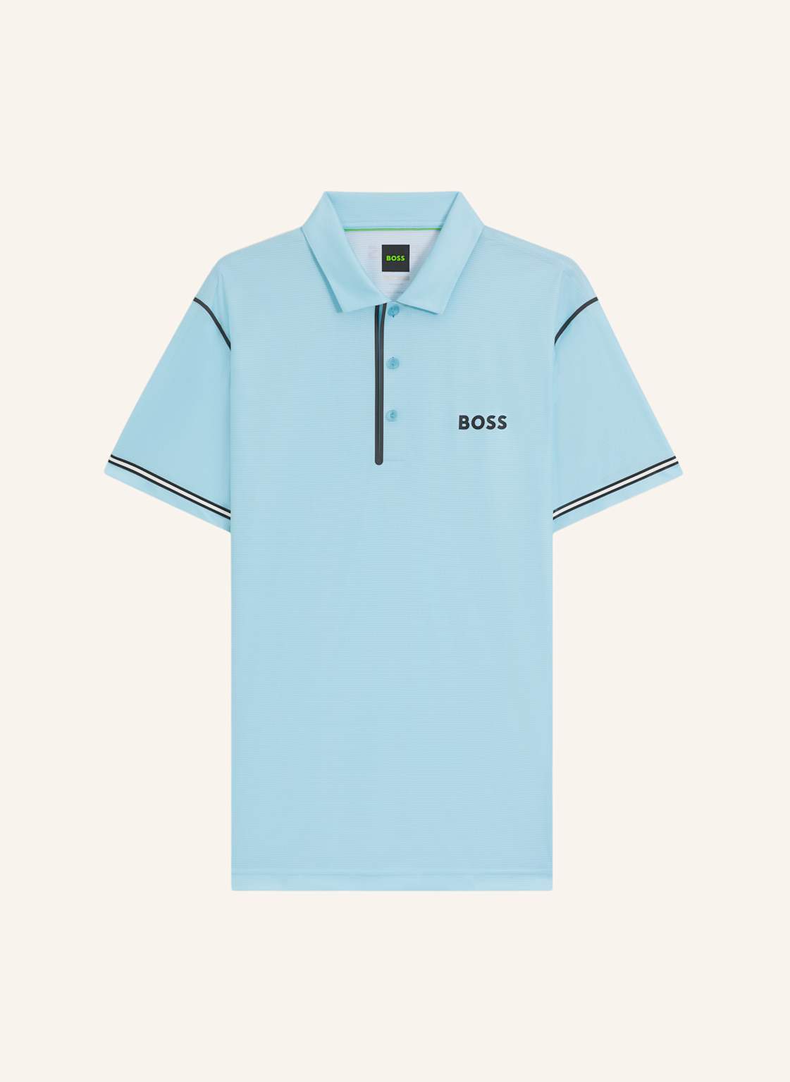 Boss Poloshirt Paddytech Goc Regular Fit blau von Boss