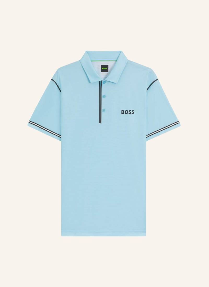 Boss Poloshirt Paddytech Goc Regular Fit blau von Boss