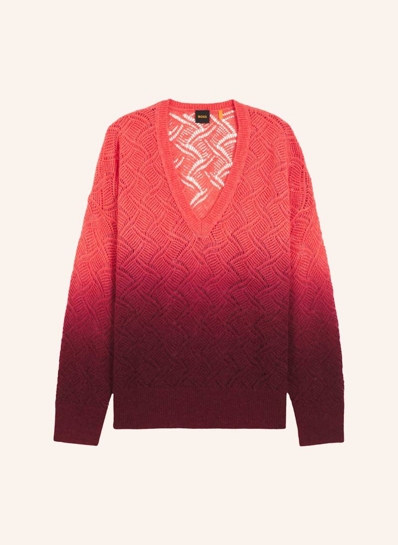 Boss Pullover C_Frigioni Relaxed Fit weiss von Boss