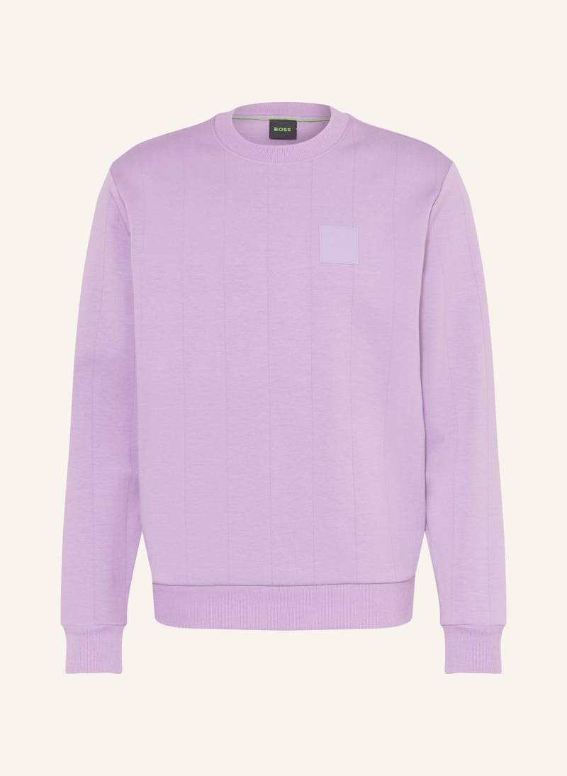 Boss Sweatshirt Salbo lila von Boss