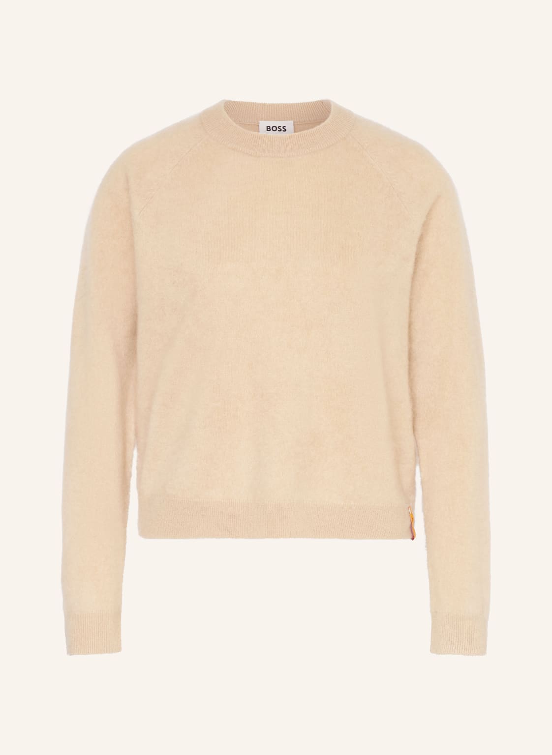 Boss Pullover Feddy Mit Cashmere beige von Boss