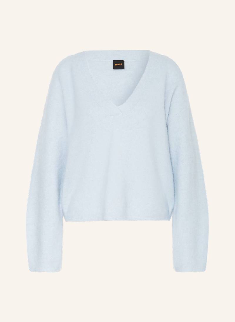 Boss Pullover Fiti blau von Boss