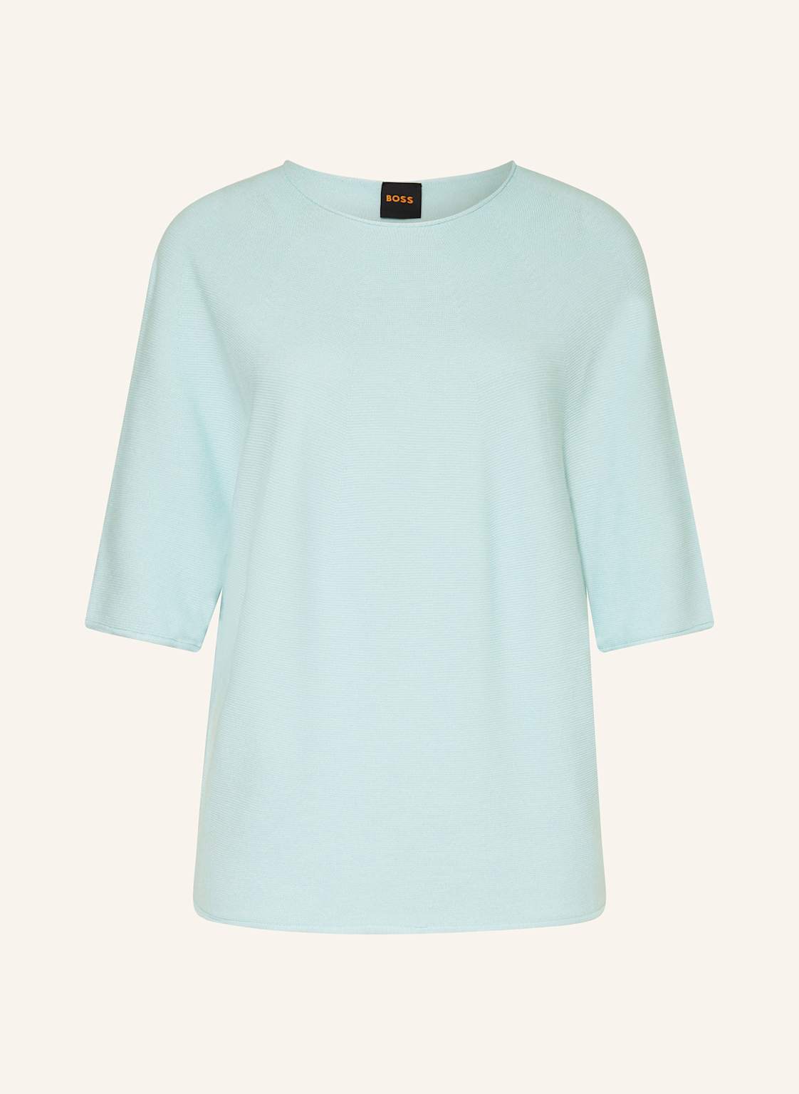 Boss Pullover Flambers Mit 3/4-Arm blau von Boss