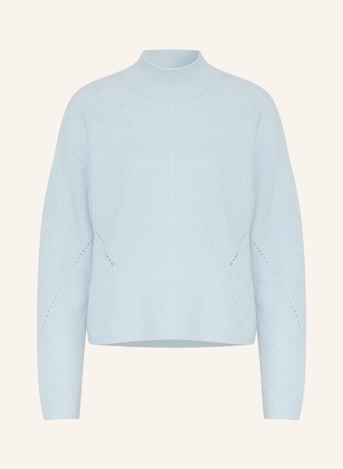 Boss Pullover Flondassy Mit Alpaka blau von Boss